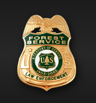 USFS Law enforcement badge